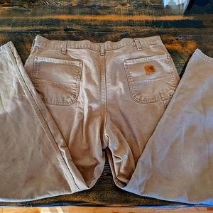 Carhartt canvas pants, 38 x 32